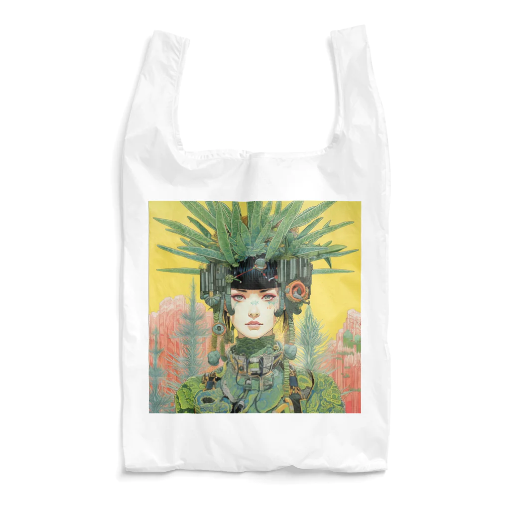 Cyber CactusのCactus - Woman 1 Reusable Bag