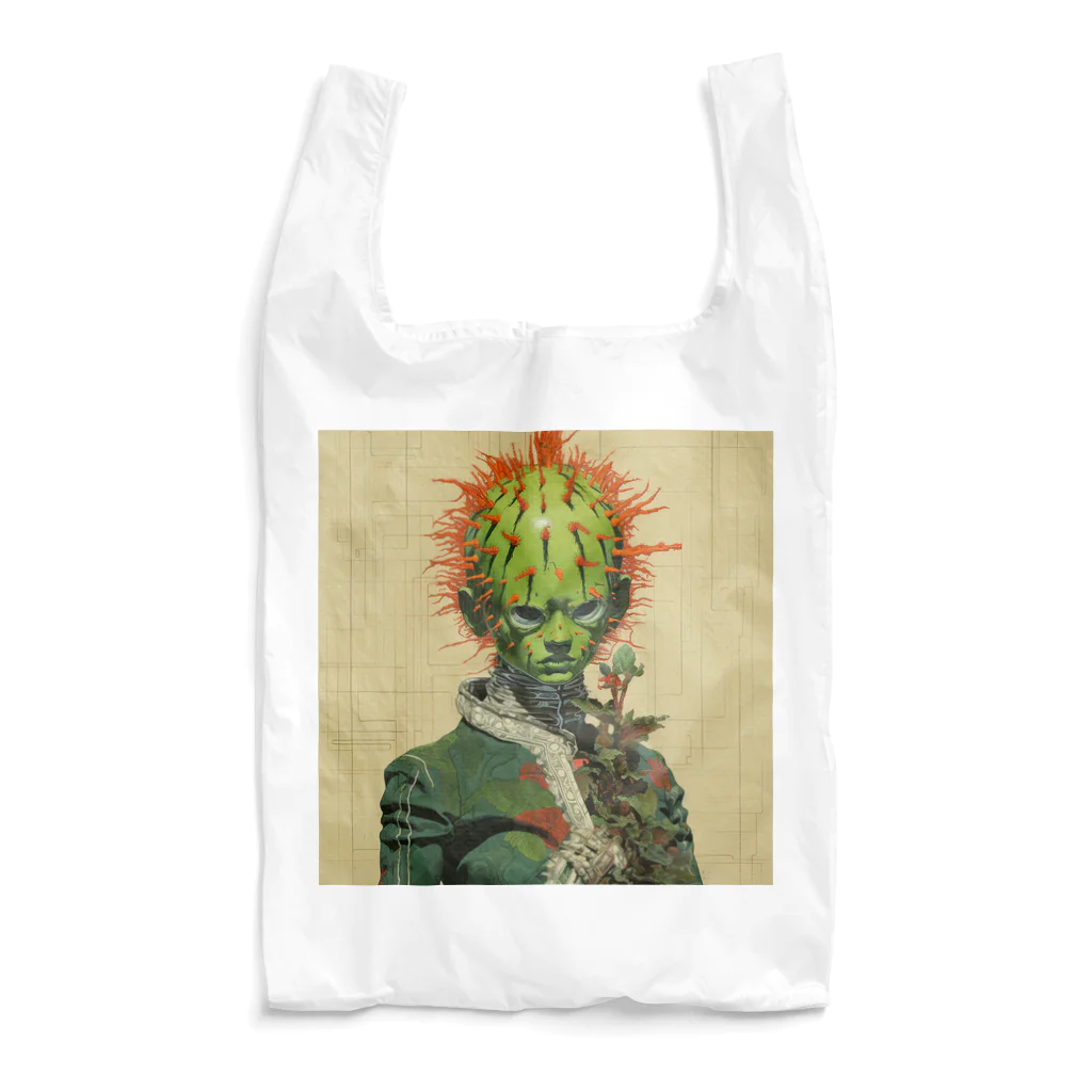 Cyber CactusのCactus - Man 1 Reusable Bag