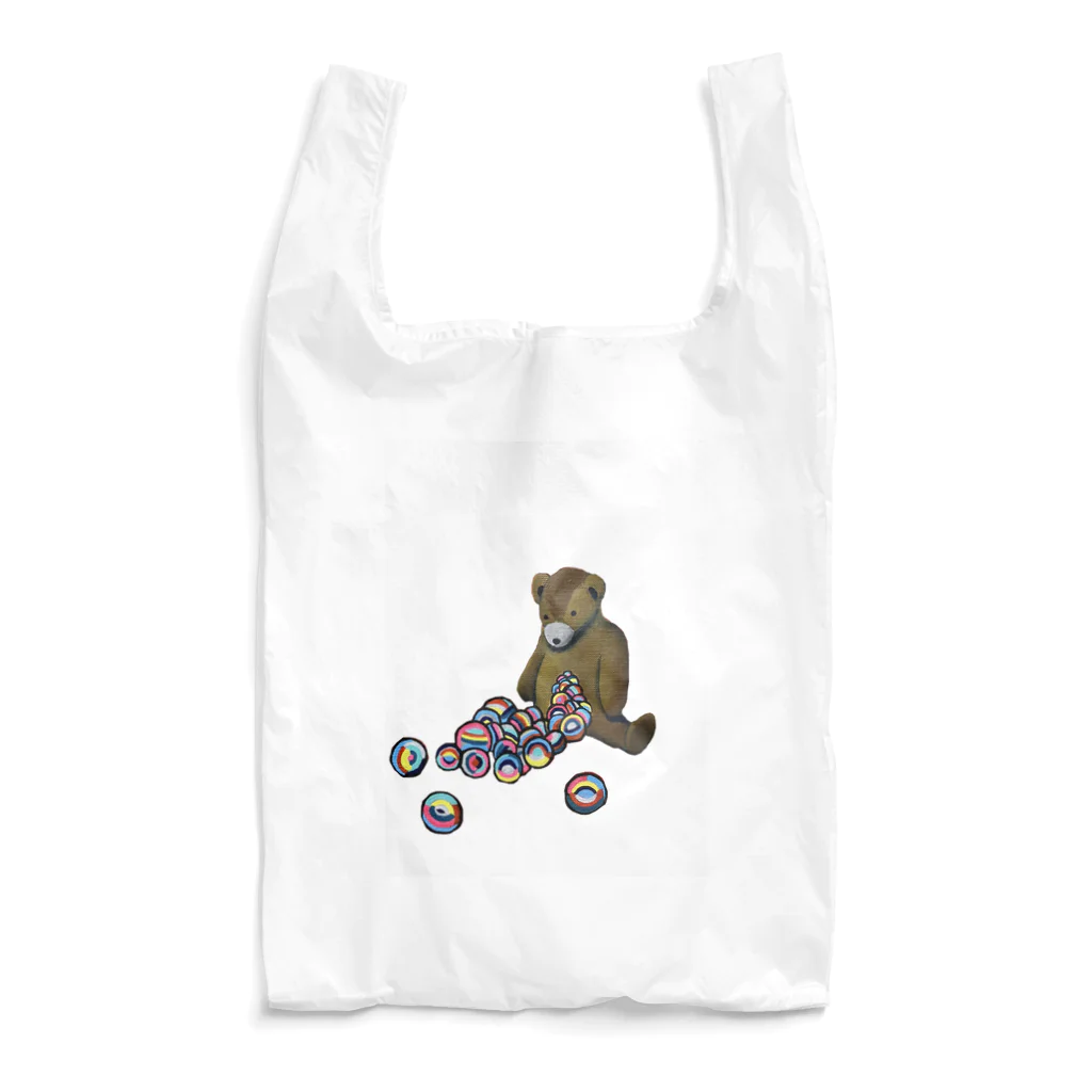 AKI online shopの反省するクマさん Reusable Bag