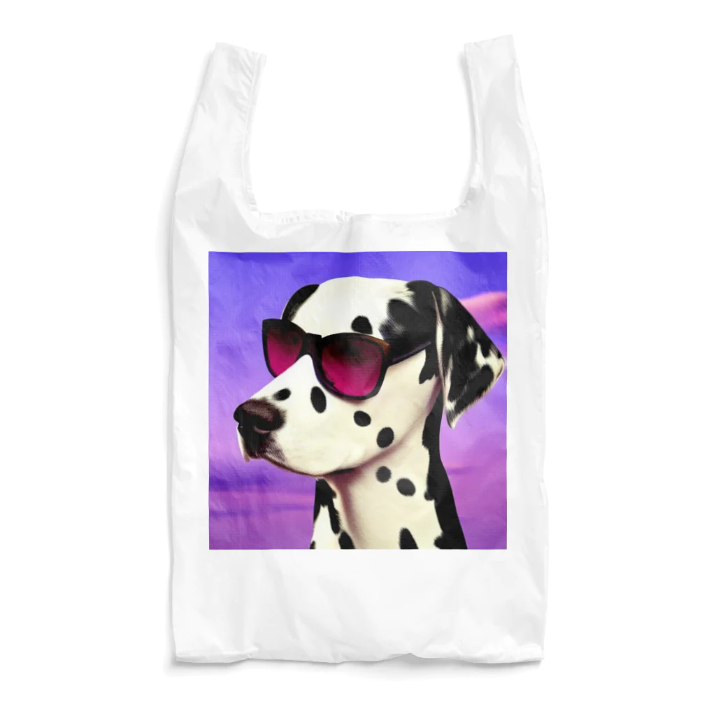 miekoriのsunglasses dog Reusable Bag