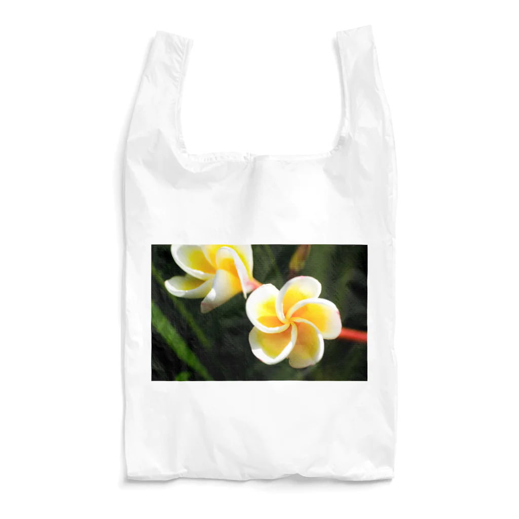 kamakiri3のFlower of the Heart　プルメリア Reusable Bag