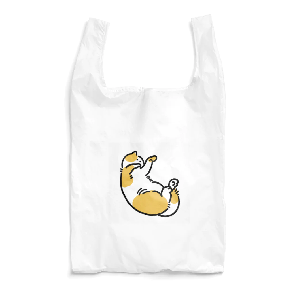 mofumofuのぶちねこ　オレンジ Reusable Bag