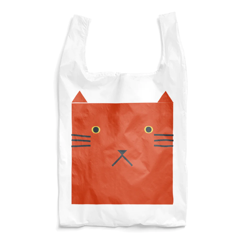 72dsgnのhako-neko [Orange] Reusable Bag