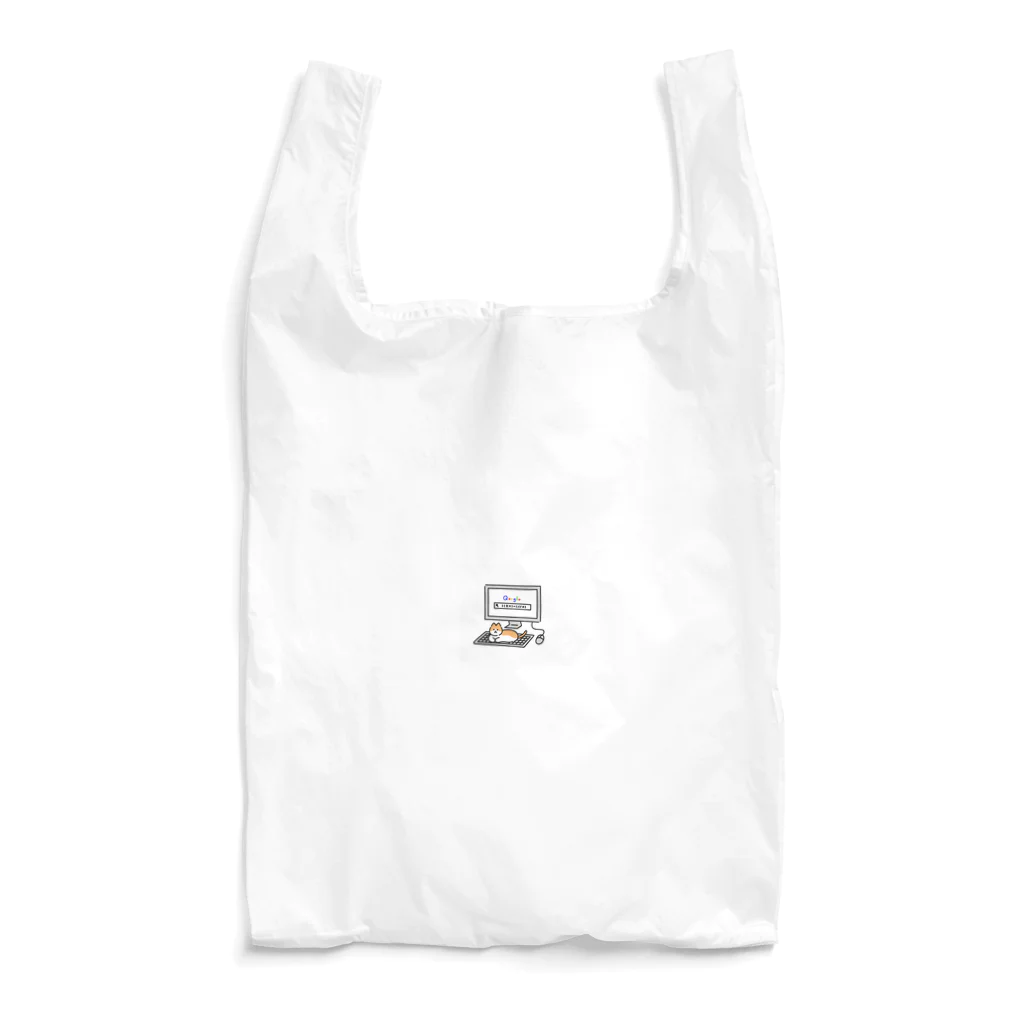 ともきちStoreのパソコン落ちつくにゃん Reusable Bag