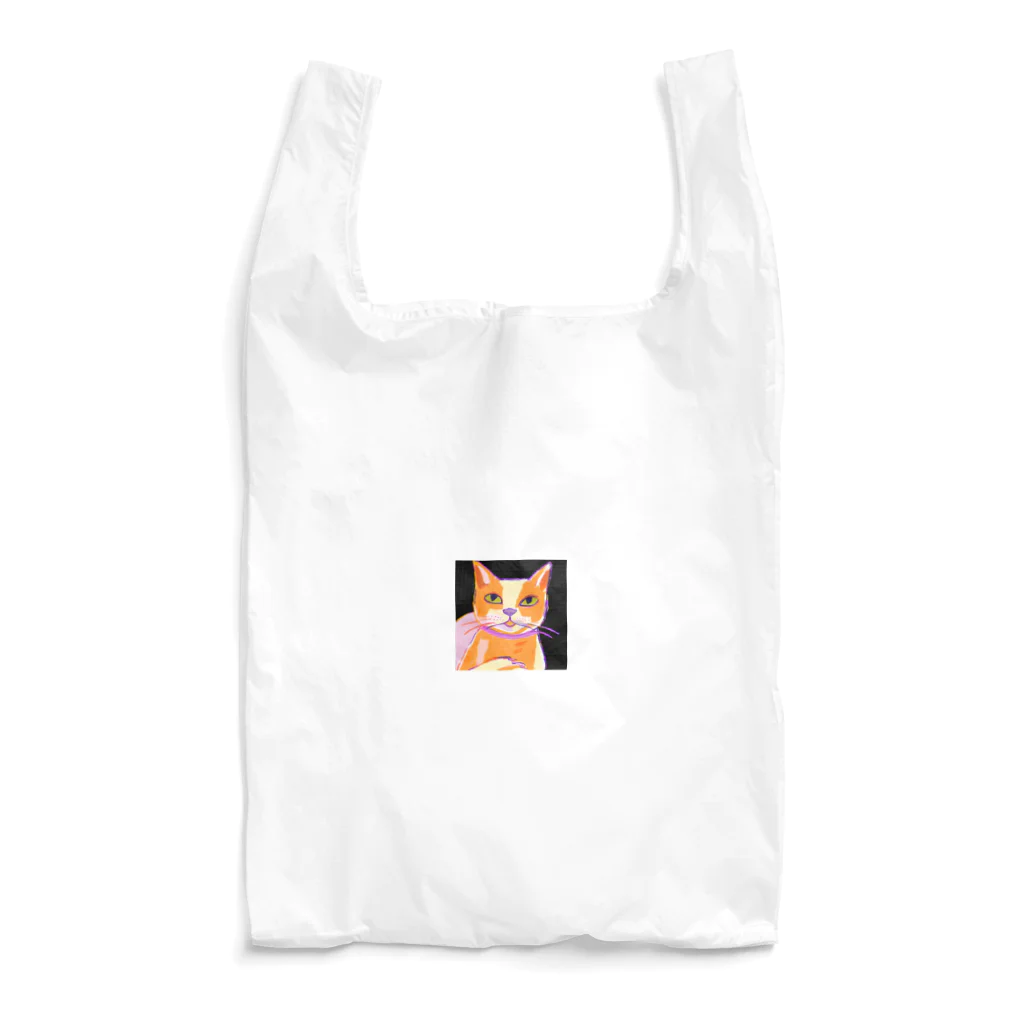 tefutefvの猫のイラストグッズ Reusable Bag