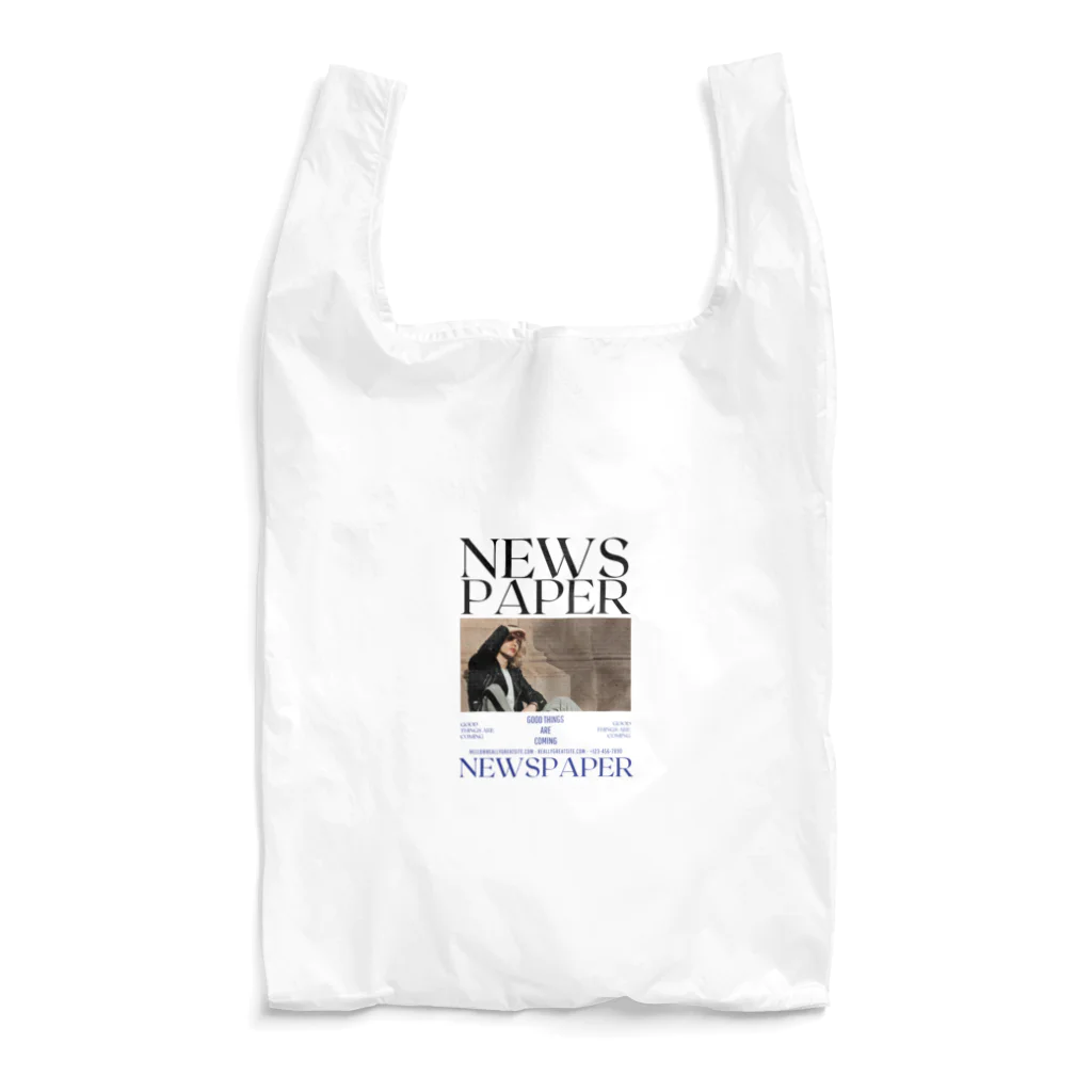 show.のNEWS PAPER エコバッグ