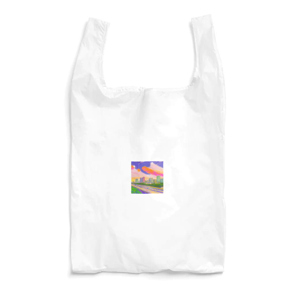 フィットネスパパの水彩のマニラグッズ Reusable Bag