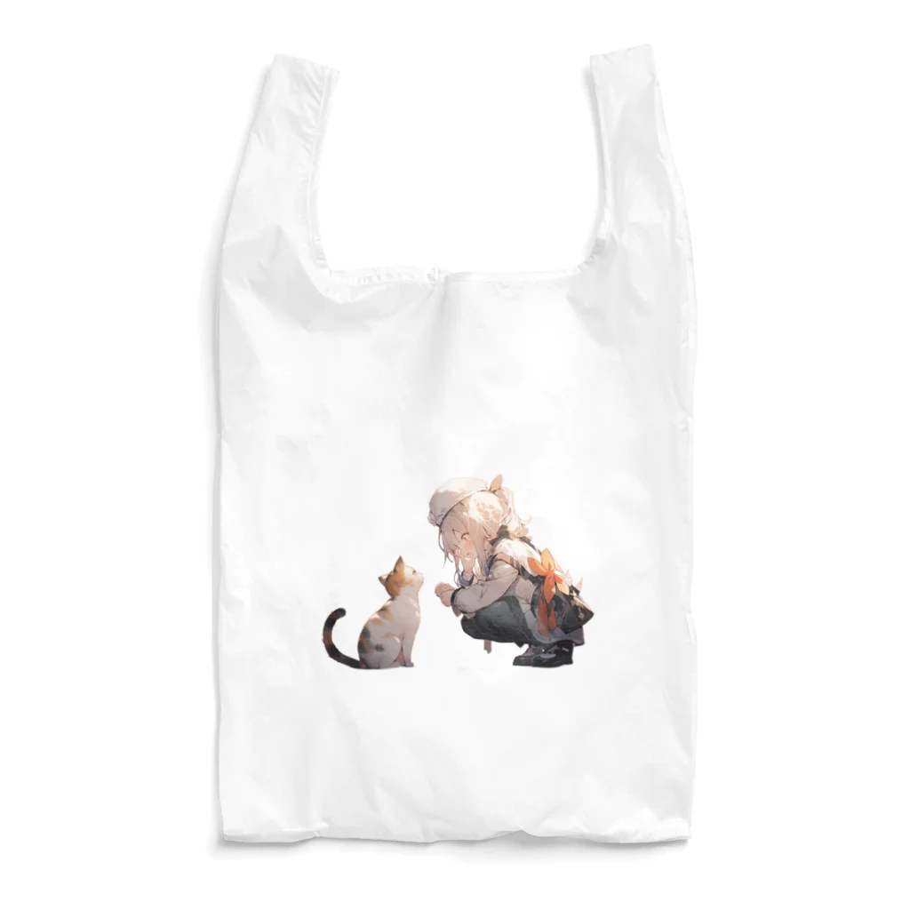 GratitudeGlow GlobalのNeko chan と　姫様 Reusable Bag