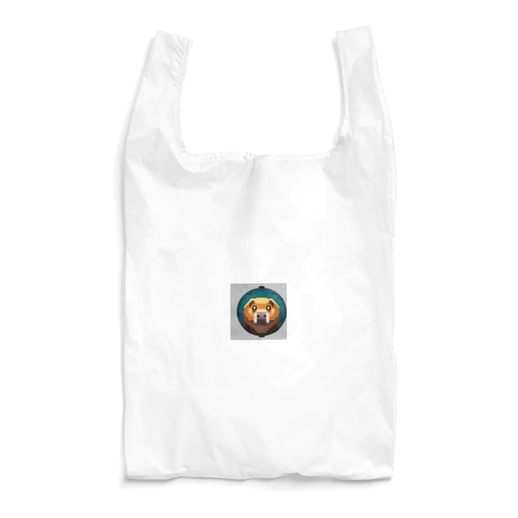 henohenomohejiadのドット絵のホラーなカピバラ Reusable Bag