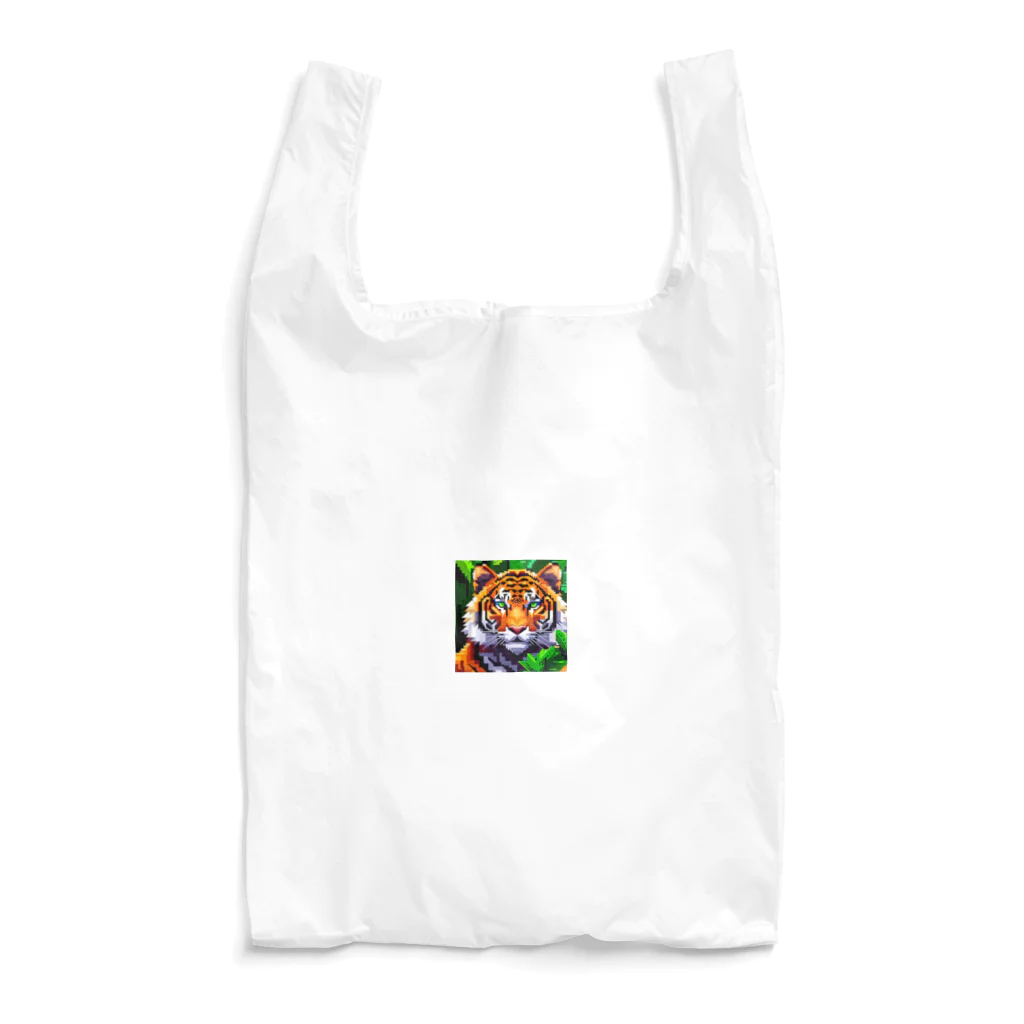 KAWAKAMI-SENTAROUの勇者ピクセルタイガー Reusable Bag