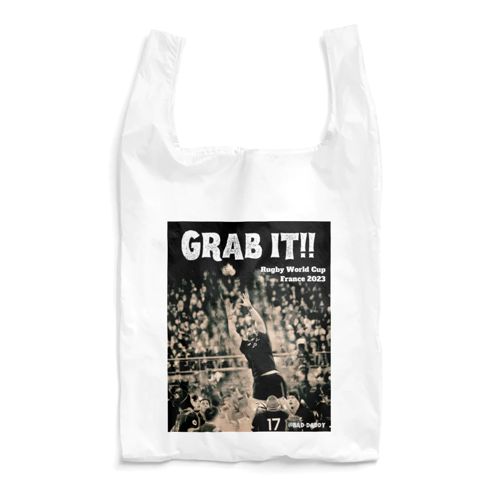 Bad Daddy at SUZURI のラグビー日本代表　勝利をつかめ！ Reusable Bag