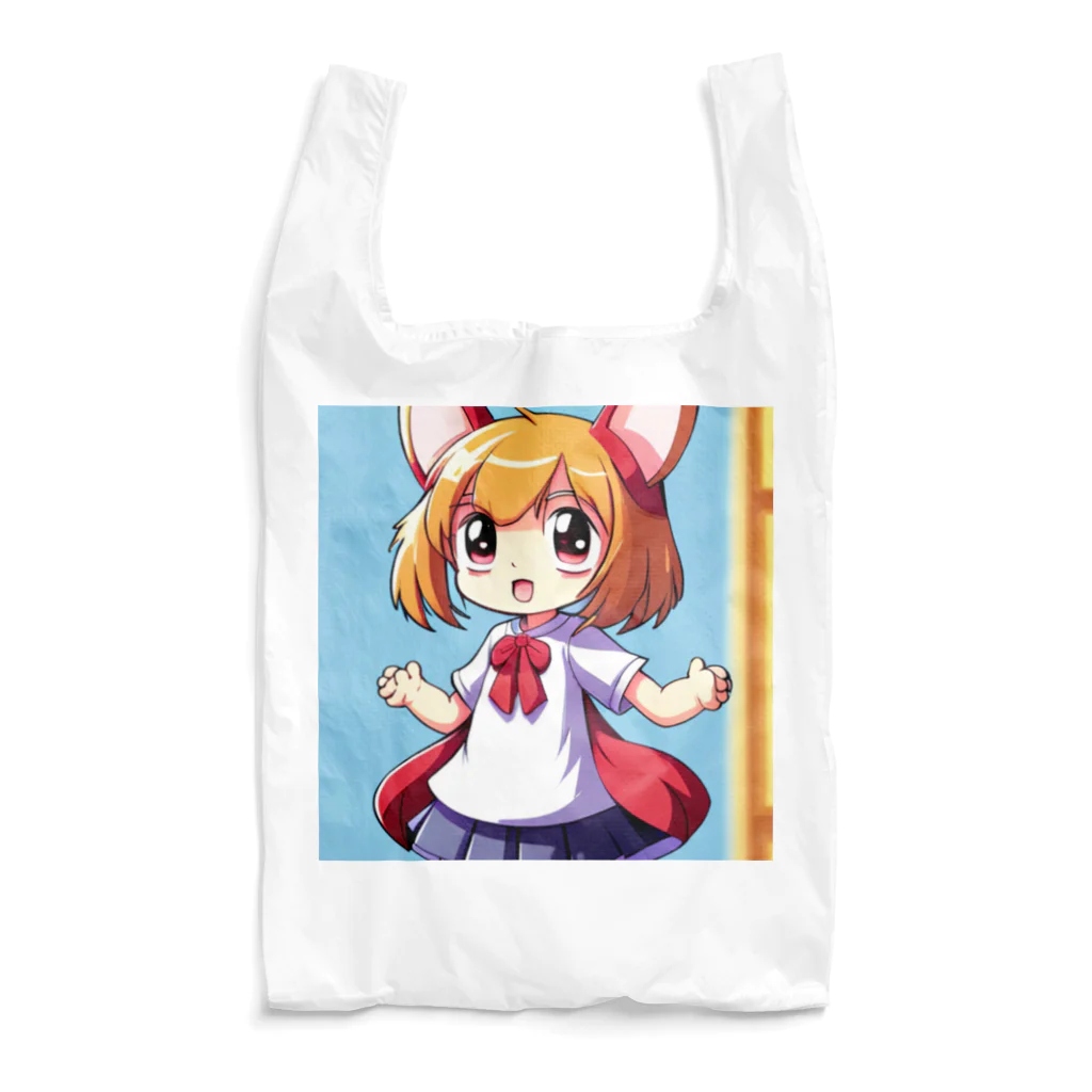 pixel-martのラビちゃん Reusable Bag