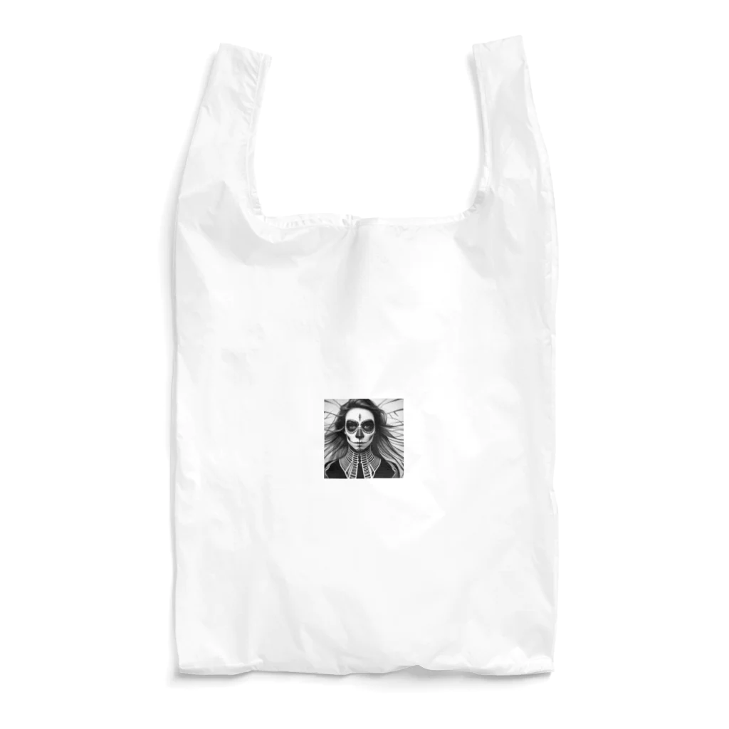 MASARU-hogのハロウィン女性メイク Reusable Bag