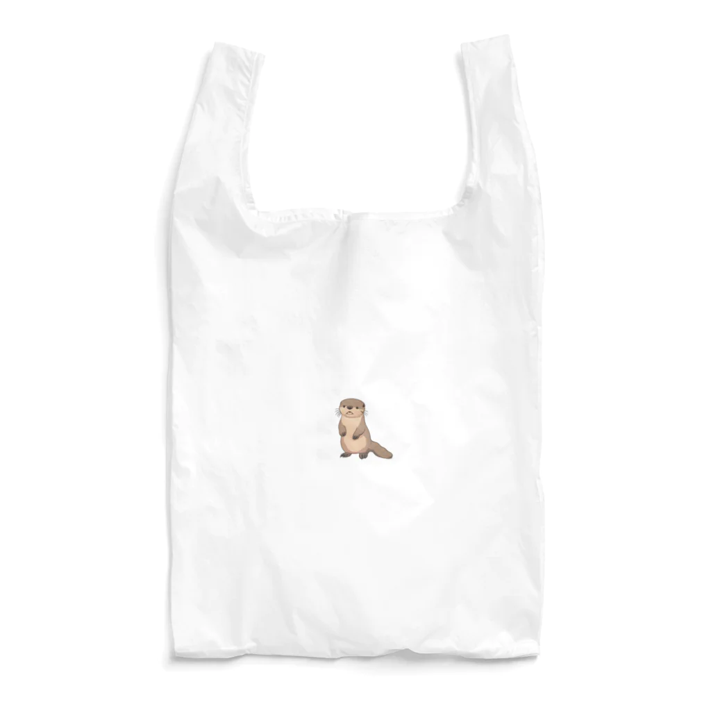 Three-Upper-Specialのさみしいカワウソ Reusable Bag