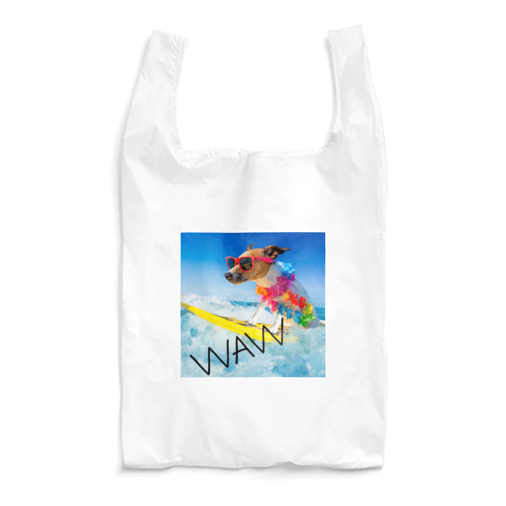 HANIの犬 サーフィンデザイン Reusable Bag