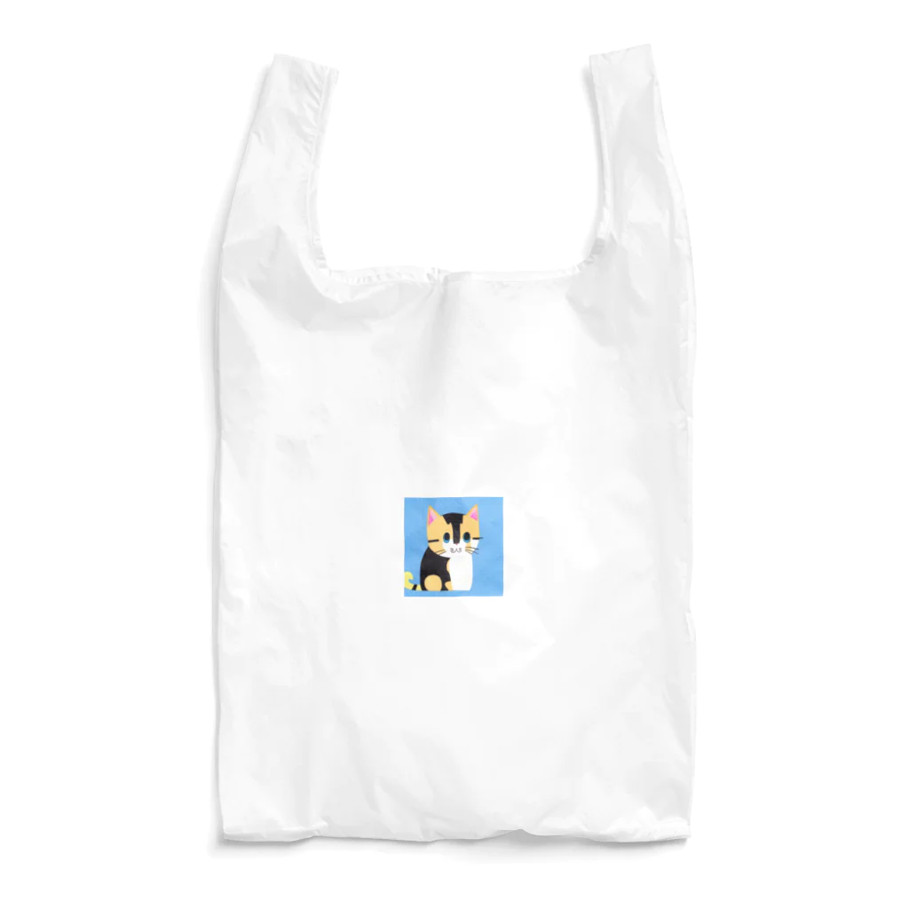 Saltblastの三毛猫のミケ子 Reusable Bag