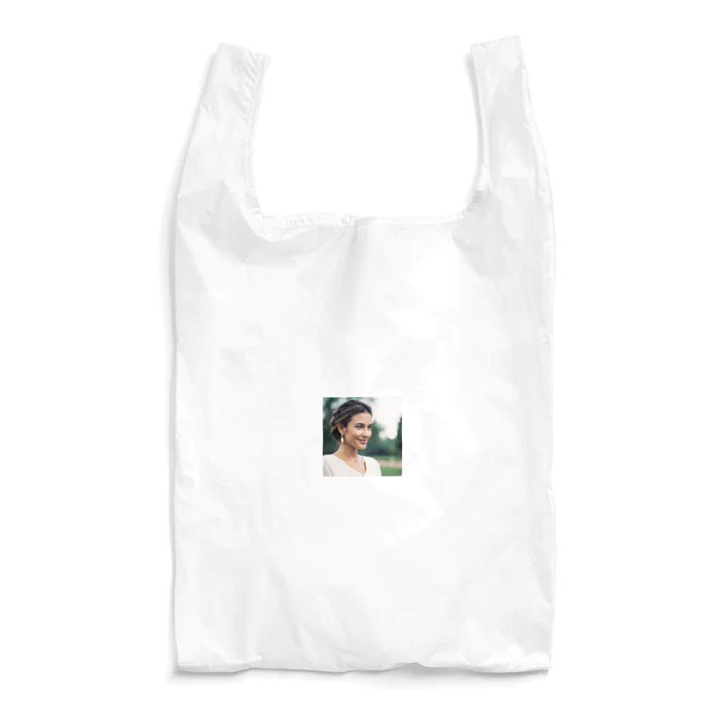 Stylishのチャーミング女性 Reusable Bag