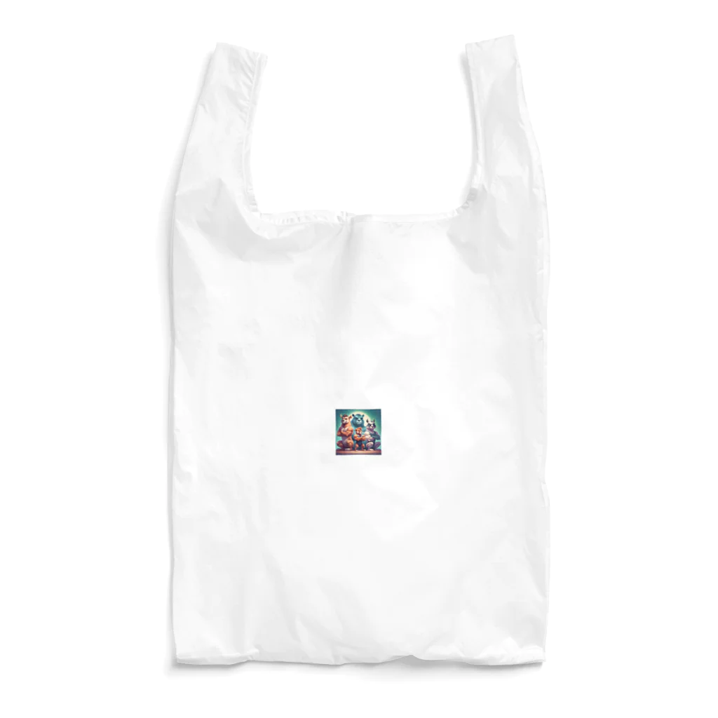 さぼりのあっくまんのきんにくごはんアニマルズ❤✨ Reusable Bag