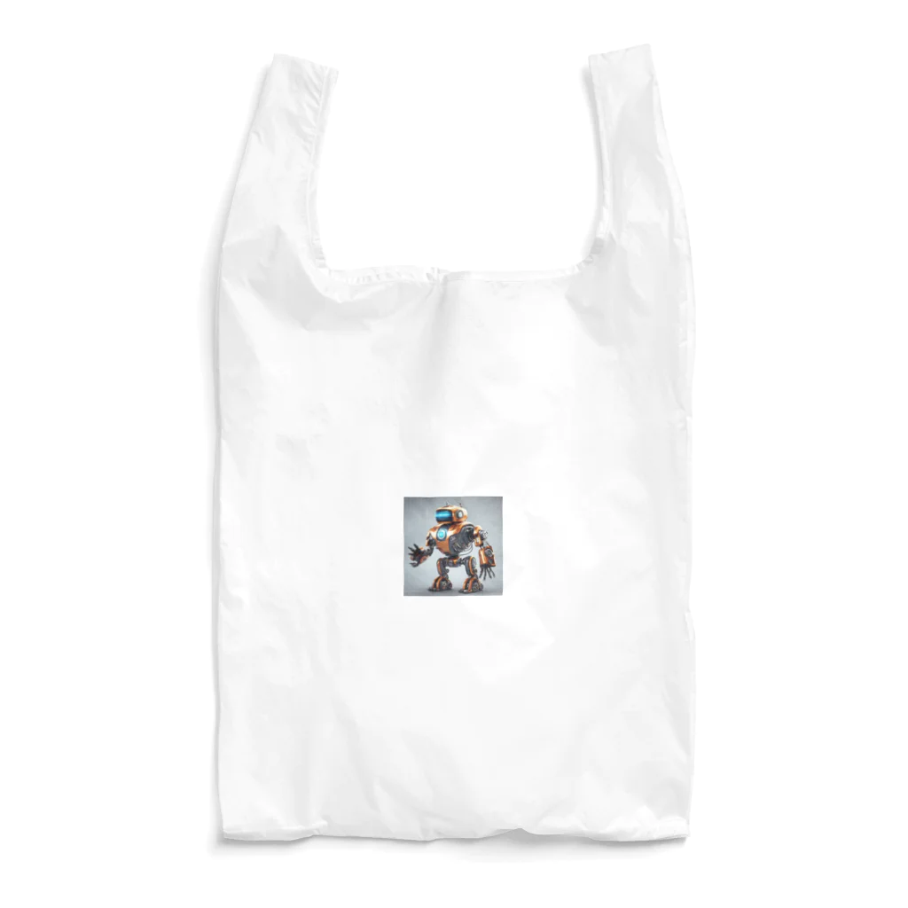 summerのショップのかっこいいロボットのイラストグッズ Reusable Bag