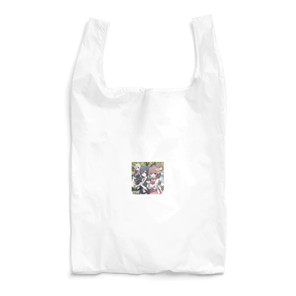 wonderのハイスクール萌え女子 Reusable Bag