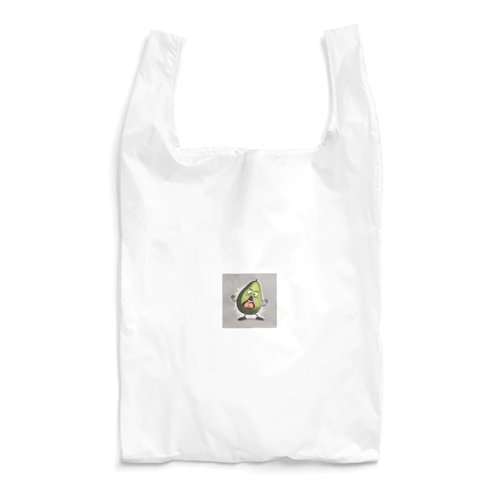 takanori5のアングリーダンシングアボカド Reusable Bag