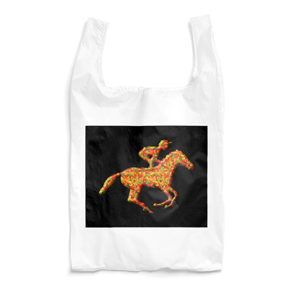 mumusの馬　colorful Reusable Bag