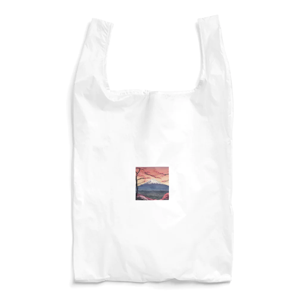 saru88の富士山 Reusable Bag