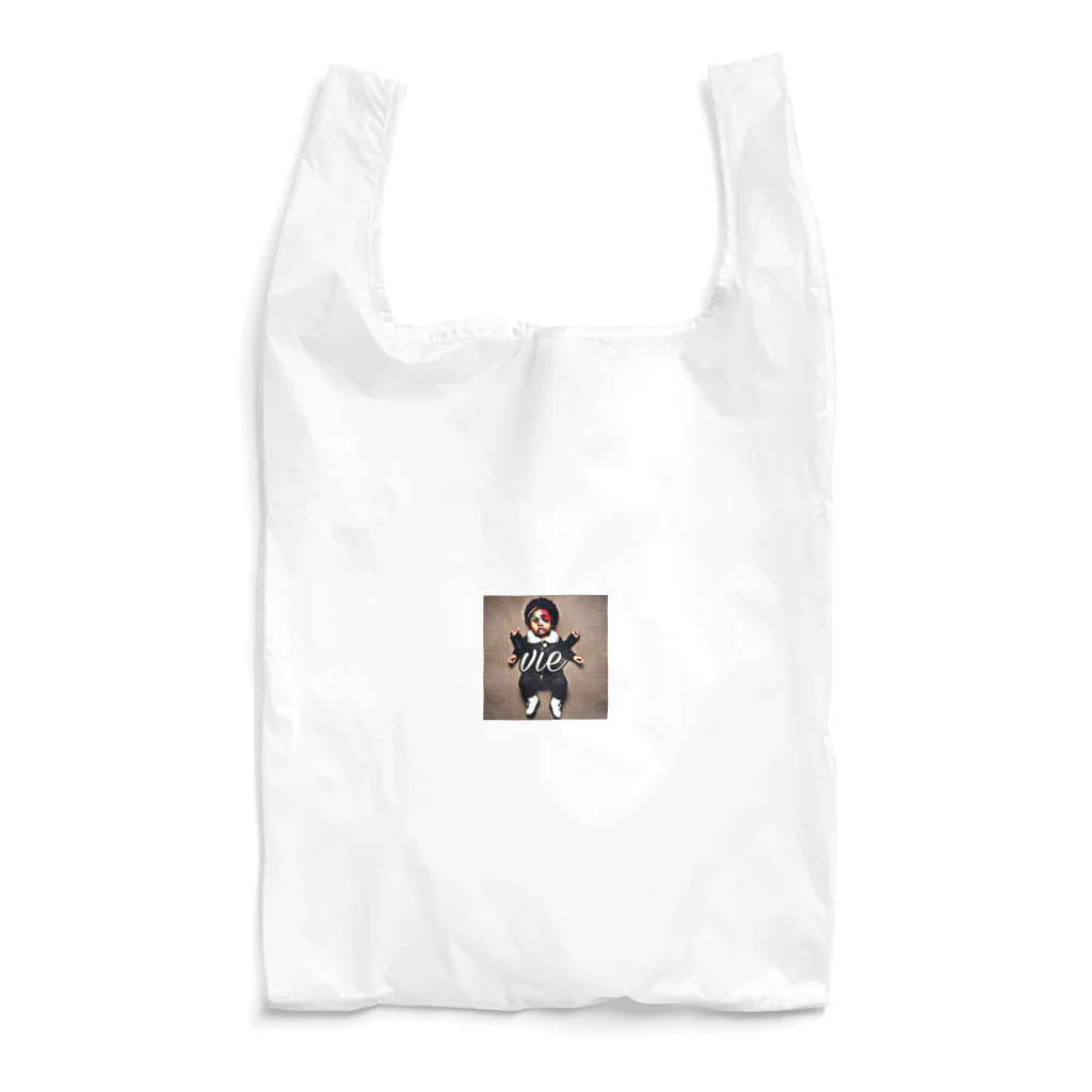 vieのBLACK_BABY Reusable Bag