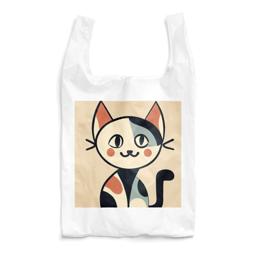 T2 Mysterious Painter's ShopのMysterious Cat Reusable Bag