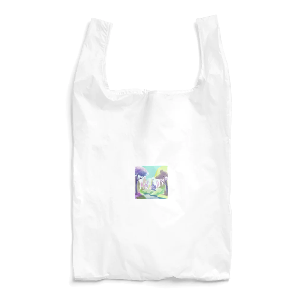 dxwtcrs94zの森のイラストグッズ Reusable Bag