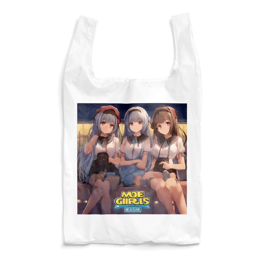 KAZU SHOPの萌え系　癒し女子 Reusable Bag