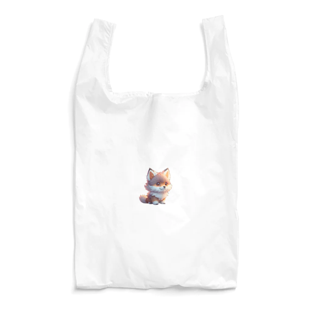 romi-yuのキツネくん Reusable Bag