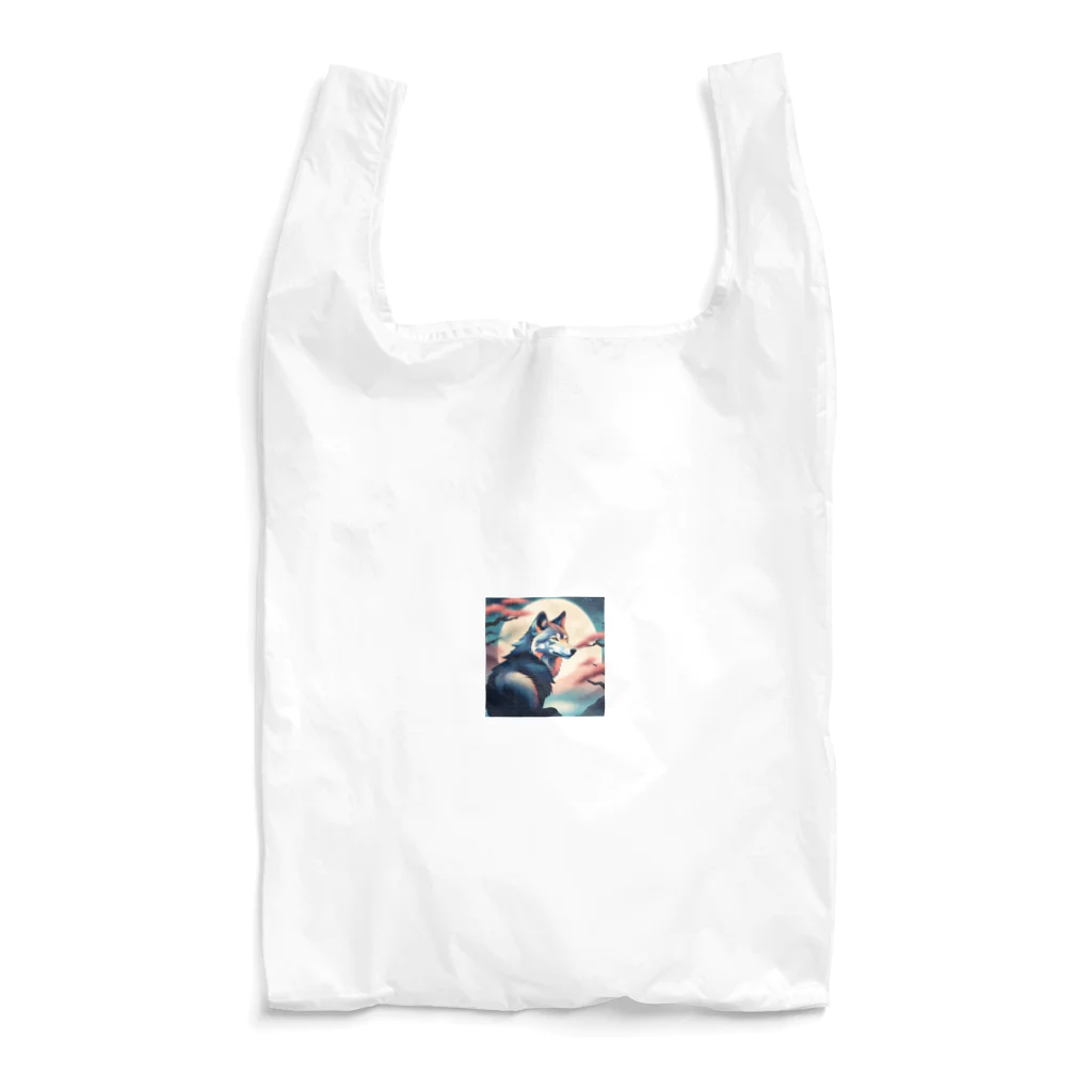 norizoouのナイトウルフ Reusable Bag