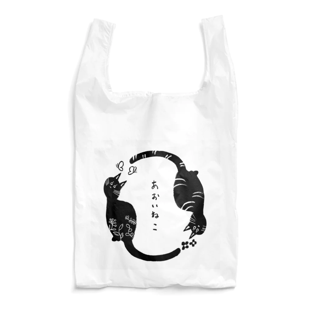 aoineko_otaruのあおいねこ 2 猫 Reusable Bag