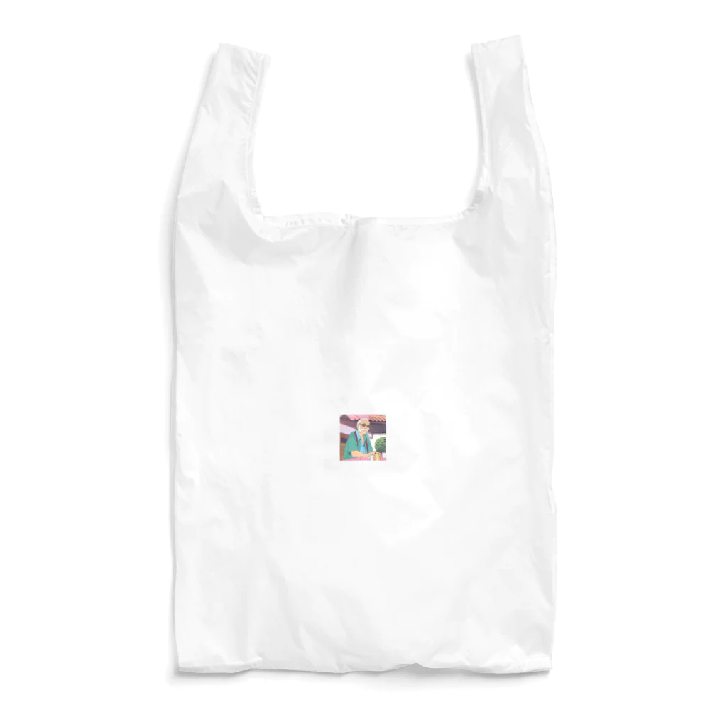 ラクダの店の休日のおじいちゃん Reusable Bag