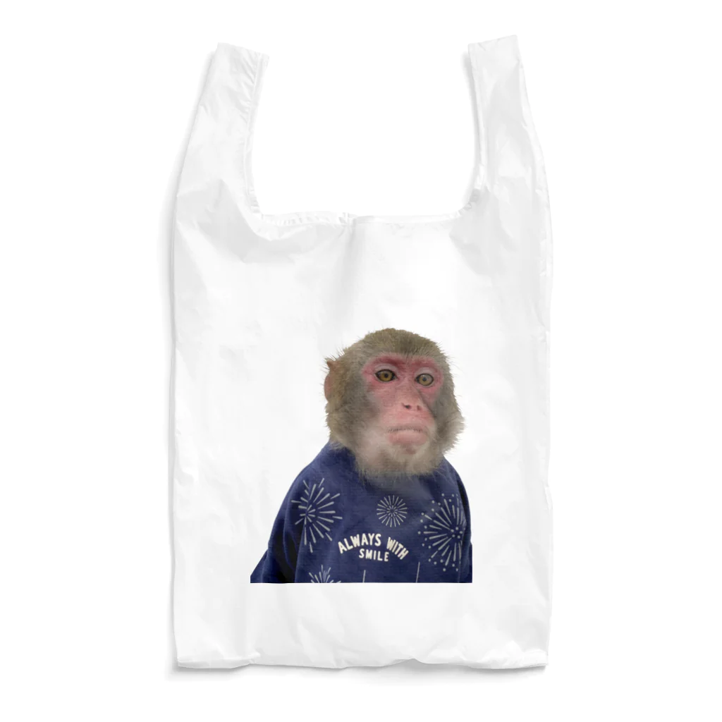 SUO MONKEY 周防猿まわしの会の変顔？しおたろう Reusable Bag