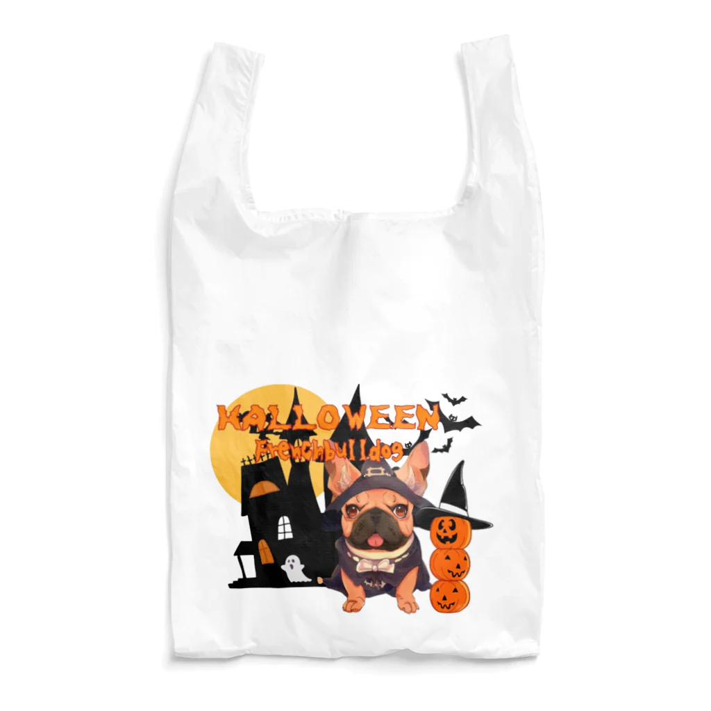 furebuhi　clubのハロウィン★フレンチブルドッグ Reusable Bag