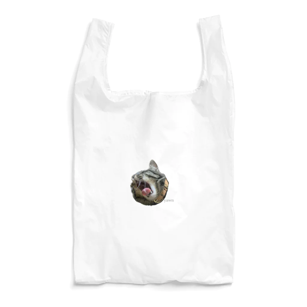 保護猫しじみのあくびでちゃう保護猫しじみ Reusable Bag