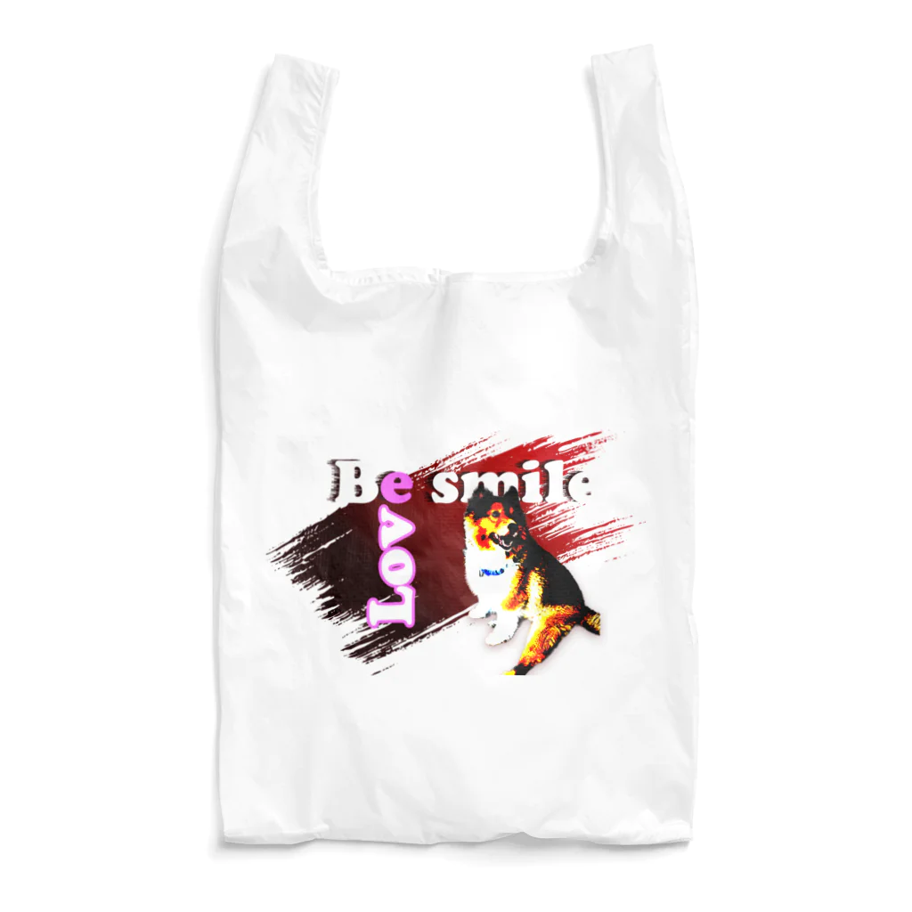 もふもふ犬ソア君SHOPのBe smile♡ エコバッグ