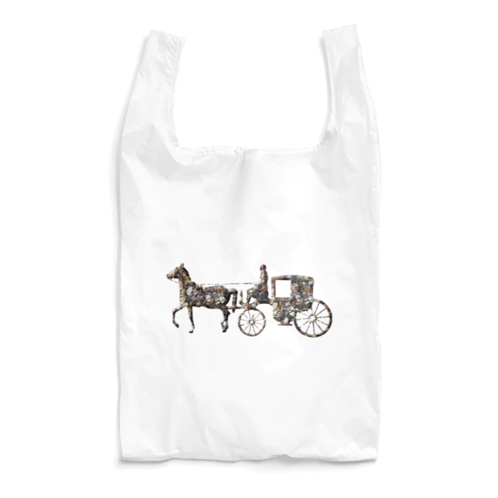 mumusの馬車　stone Reusable Bag