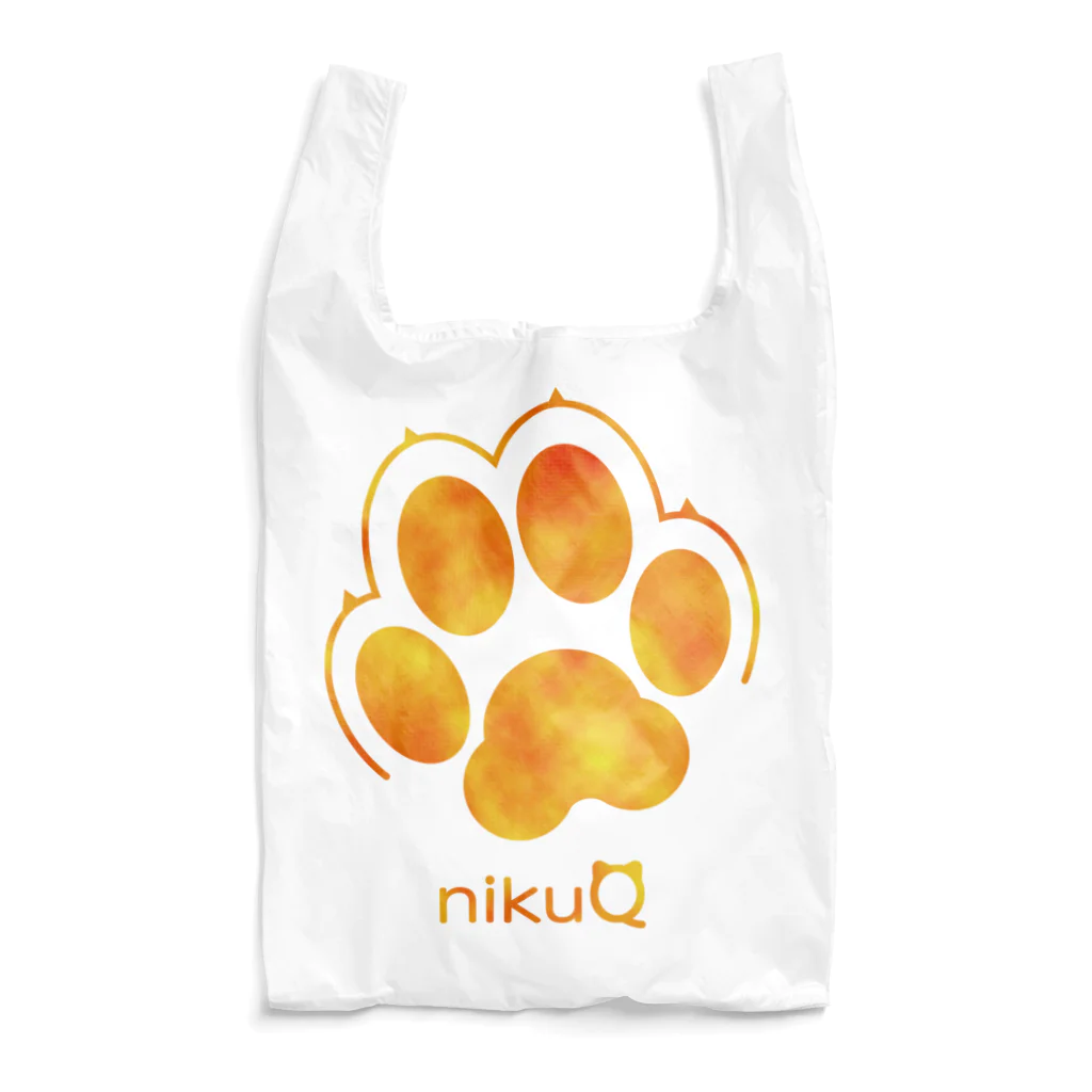 WebArtsの肉球をモチーフにしたオリジナルブランド「nikuQ」（犬タイプ）です エコバッグ