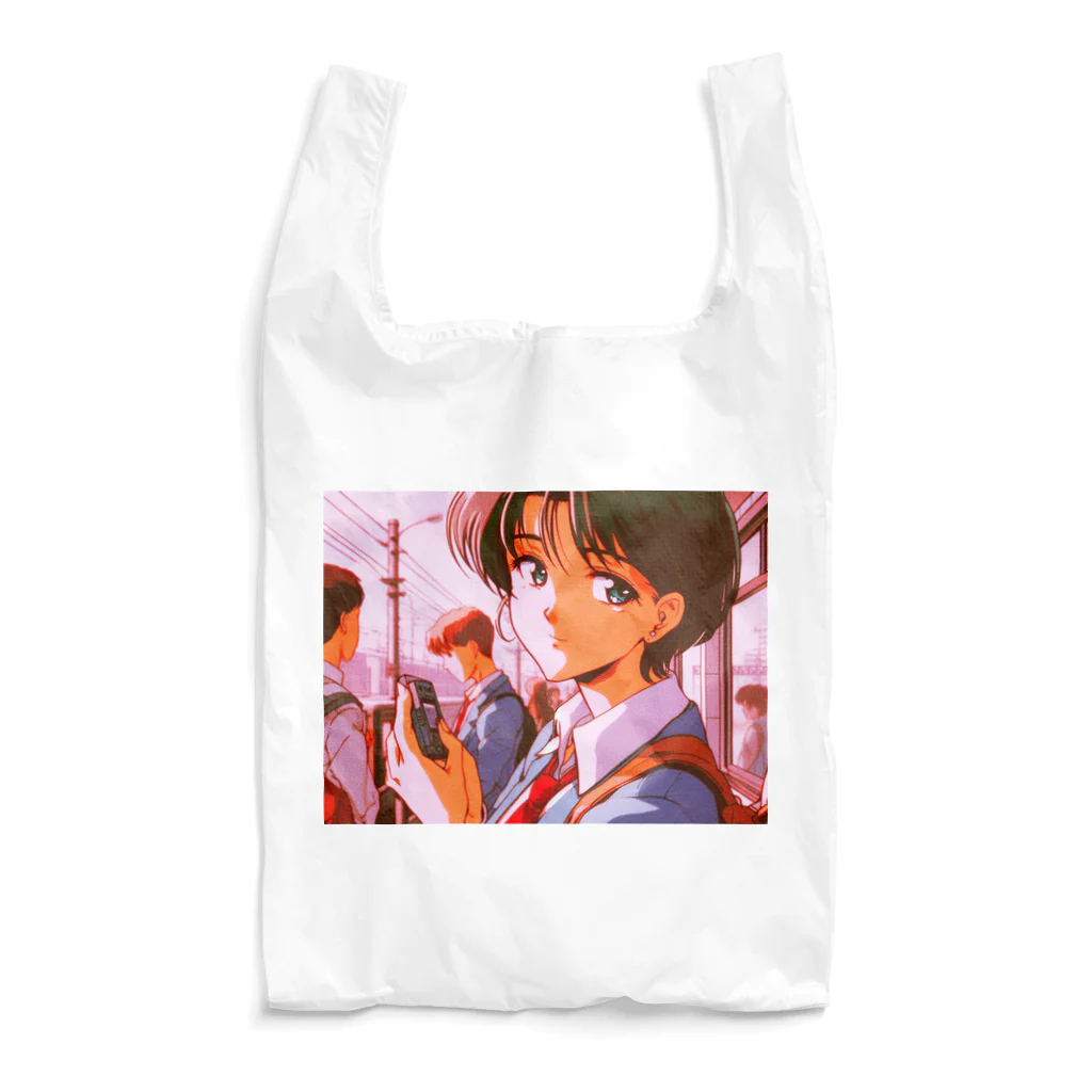 倒産した制作会社の倉庫で発見された幻のアニメの「湘南妄想族R」| 90s J-Anime "Shonan Delusion Tribe R" Reusable Bag