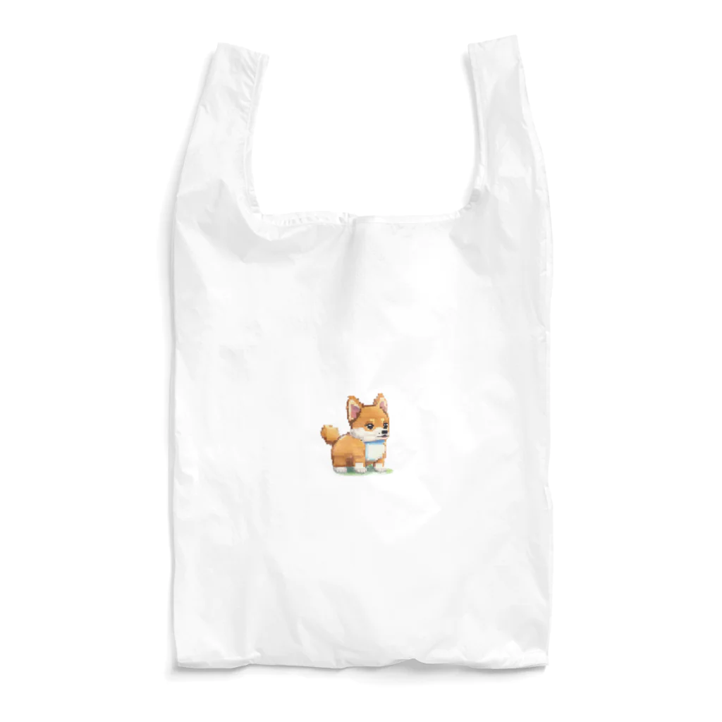 happ shopのドット絵しばちゃん Reusable Bag