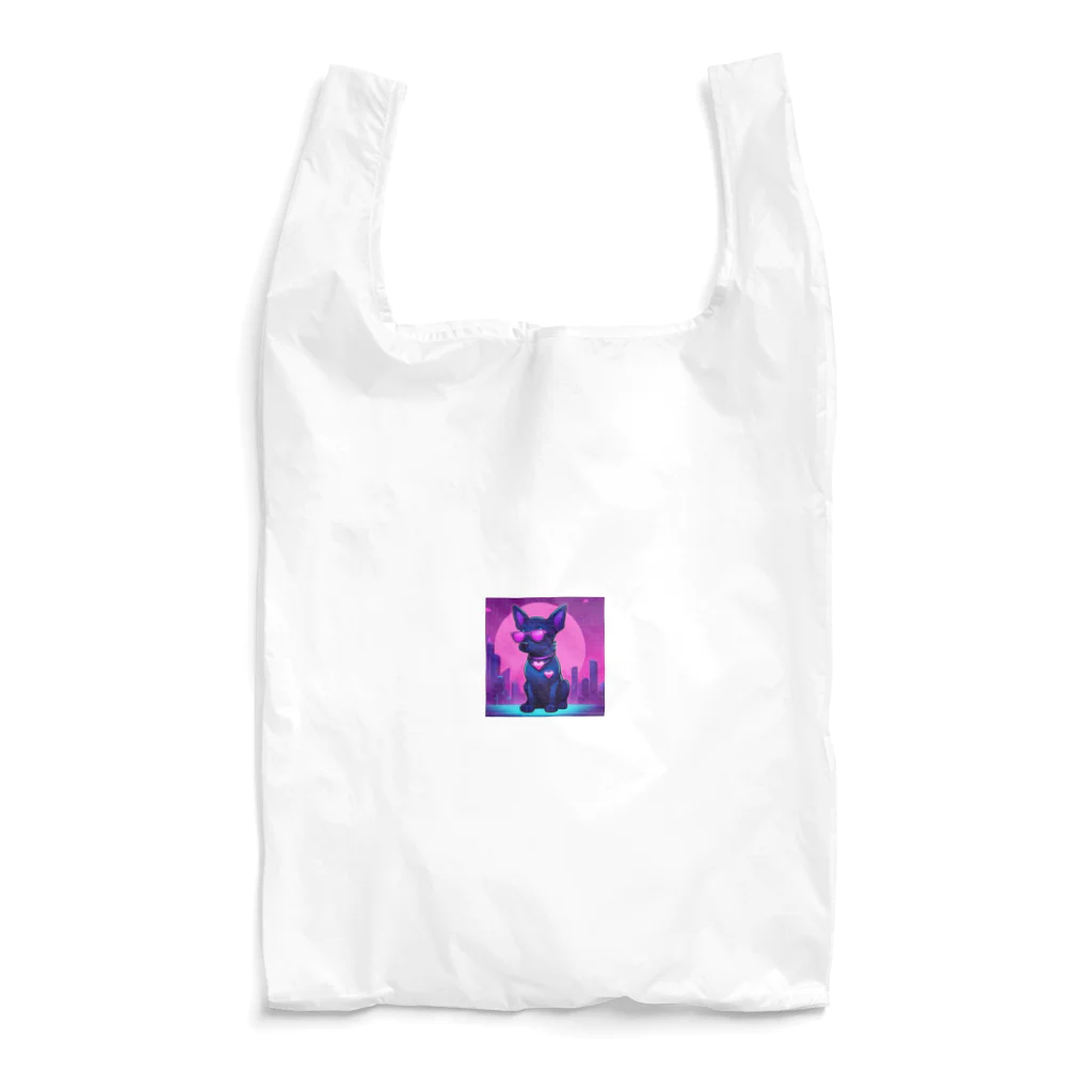 k-famのファッションドッグ・ピンク Reusable Bag