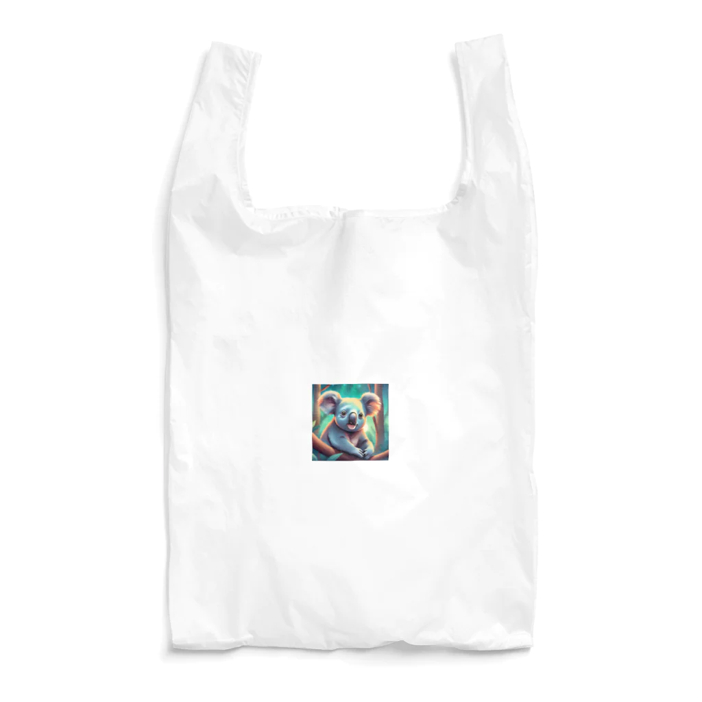 安田ワールドのコアラのイラストグッズ Reusable Bag