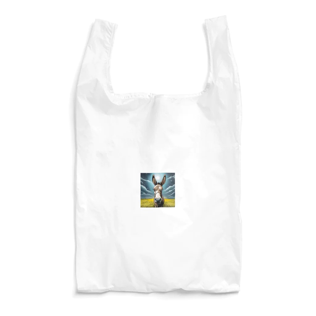 kstm_comの馬くんグッズ Reusable Bag