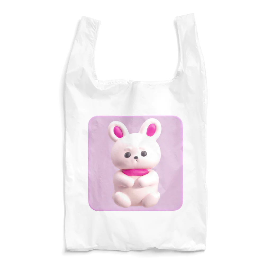 Aurinko.のもちもちぱんだうさぎ Reusable Bag