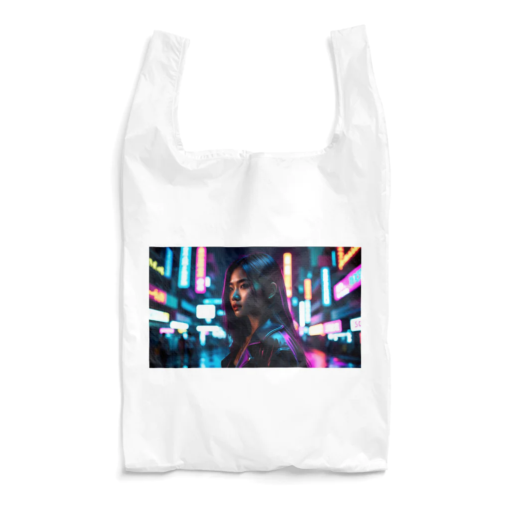 SAMURAI_BOYのAI美少女 Reusable Bag