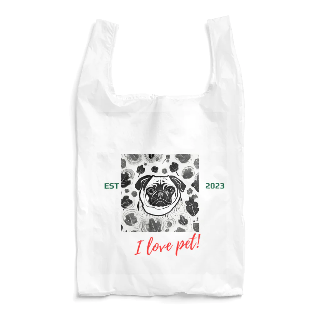 ワンダーワールド・ワンストップのDog　ペット好き⑤ Reusable Bag