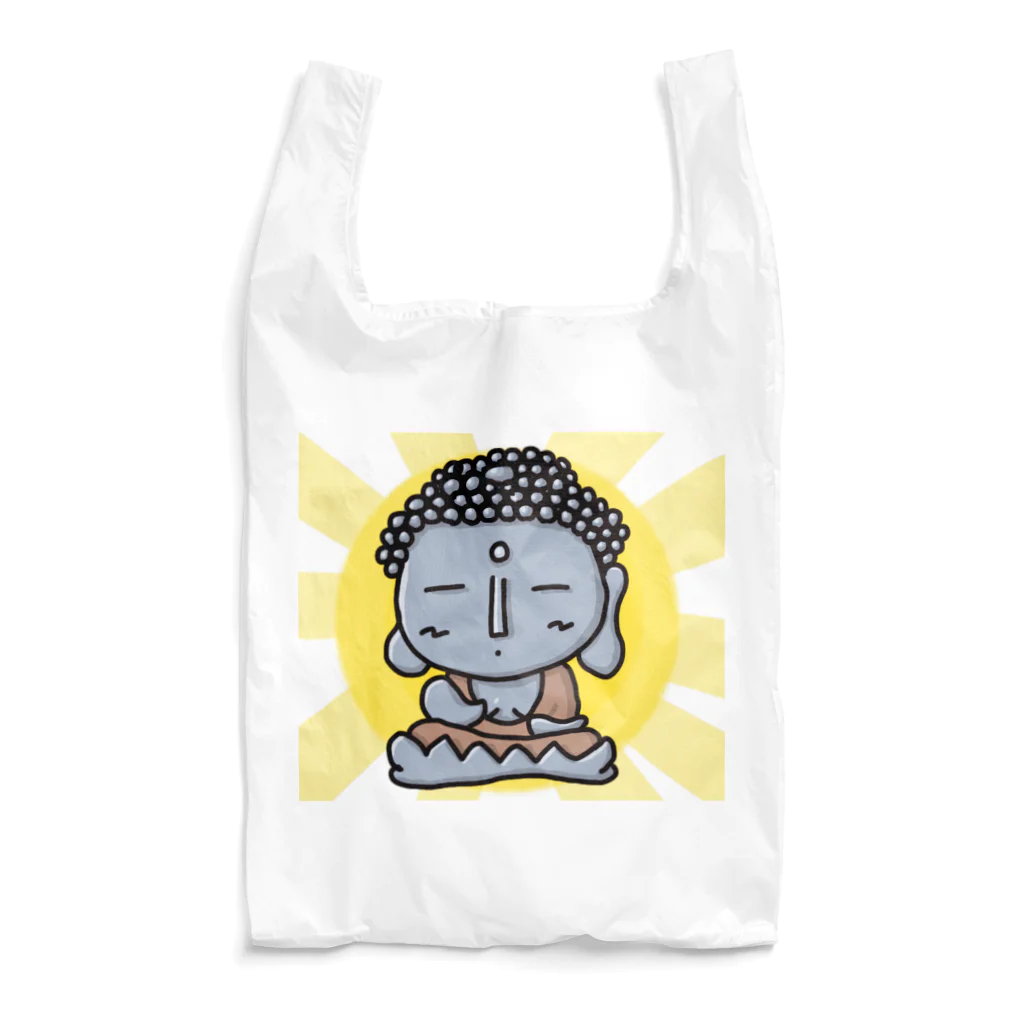 Heshi工房の大仏の【るにょらくん】グッズ01施無畏印・与願印 Reusable Bag